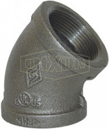 EL45125 - NPT Threaded 45° Threaded Elbow