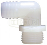 TLS67 - Tuff-Lite® Male GHT x 90° Hose Barb Elbow