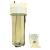 10" Clear Water Filter Housing w/ Mounting Bracket