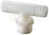 TSST444 - Tuff-Lite® Hose Run x Male NPT Branch Tee