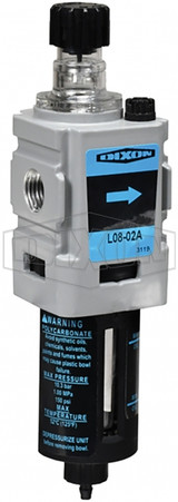 L08-02A - Wilkerson FRLs L08-Series Miniature Lubricator