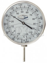 52025064 - Model 52 Bi-Metal Adjustable Angle 5" Face Thermometer