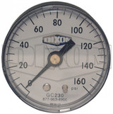 GC615 - ABS Standard Dry Center Back Mount Gauge