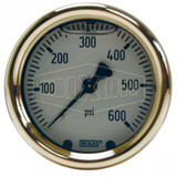 GLBRC100 - Brass Liquid Filled Center Back Mount Gauge
