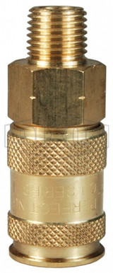 2CJM2-B - CJ-Series Pneumatic Male Threaded Coupler