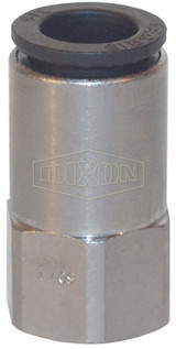 30140811 - Legris Nylon/Nickel-Plated Brass Push-In Female Connector
