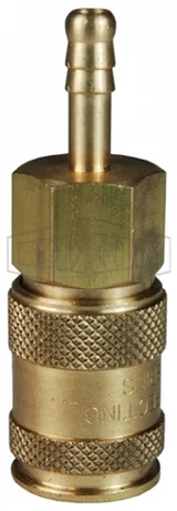 3US3-B - U-Series Universal Pneumatic Standard Hose Barb Coupler