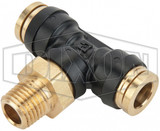 31086218DOT - Legris D.O.T. Push-In Male Branch Tee