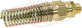 68RBSG-0604 - Air Brake Rubber Hose Male Connector with Spring Guard
