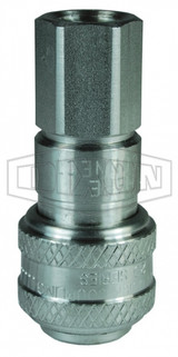 3DF3-S - DF-Series Pneumatic Automatic Female Threaded Coupler