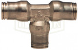 36040400 - Nickel-Plated Brass Legris Push-In Equal Union Tee