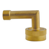 3/8" OD x 3/4" FHT Elbow Fitting less nut/ferrule- Lead Free