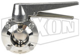 B5107E250BB-C - B5107-Series Butterfly Valve with Trigger Handle Weld End