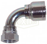 FJC90-06-06 - Nominal Smooth Bore PTFE Hose 90° FJIC Fitting