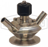 BSVD-HC300B025 - 3A Sample Valve Dual Port with Manual Handwheel