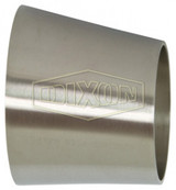 B32W-R300150P - Polished Eccentric Weld Reducer