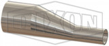 T32W-300100PL - BioPharm Weld x Weld Eccentric Reducer