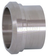 14A-R200 - Long Plain Bevel Seat Weld Ferrule