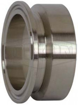 B19MPX-R150 - Tube O.D. Clamp x Schedule 10S Pipe Size Weld Adapter
