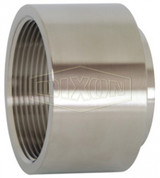 B22WB-R400 - Unpolished Female NPT x Weld End Adapter