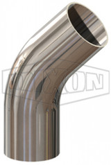 T2KS-075PL - BioPharm 45° Weld Elbow