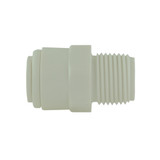 3/8" OD x 3/8" MIP Plastic Push-on Male Adapter