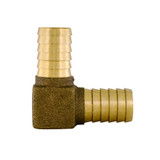 3/4" Insert x 3/4" Insert Red Brass Insert Elbow- Lead Free