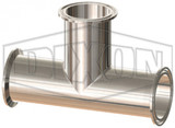 T7MP-400PL - BioPharm Clamp Tee