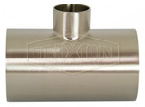 B7RWWW-R200100P - Polished Reducing Weld Tee