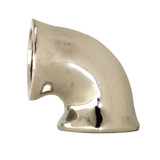 3/4" FPT 90 Degree Brass Elbow- Chrome Plated- Lead Free