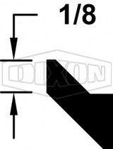 40BS-S400 - Bevel Seat Gasket