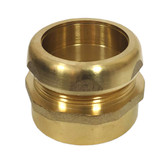 1-1/2" OD x 1-1/2" FPT Brass Trap Connector (Desanko Fitting)