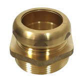 1-1/4" OD x 1-1/2" MPT Brass Trap Connector (Desanko Fitting)