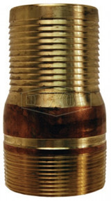 BST30 - King Combination Nipple NPT Threaded End No Knurl