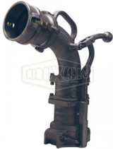 VR6200NPBP - Dual Point Vapor Recovery Ball Lever Handle Elbow