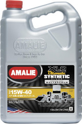 AMALIE XLO Ultimate 15W-40 Synthetic Blend Engine Oil (160-79107-36) 1 Gallon Bottle, Pack of 4