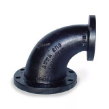 38RE2 250 lb. Ductile Iron Flanged Reducing 90 elbow