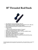 B7 Stud Information