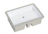 AS238 22″ x 15.75″ x 6.7″ Undermount Lavatory Porcelain Sink