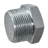 Billco Galvanized Hex Head Plug (Solid)