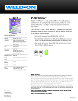 Weld-On P-68 Primer