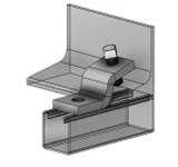 Fig. 9084BC Strut “Z” Beam Clamp, Heavy Duty