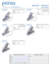 Empire Series 9044AF – 9048AF – Angle Fittings