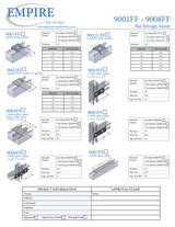 Empire Series 9001FF – 9008FF – Flat Fittings: Linear Submittal