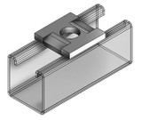 Fig. 9002FF Square Strut Washer With Guides 1-5/8″ x 1-5/8″