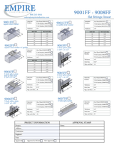 Empire Series 9001FF – 9008FF – Flat Fittings: Linear Submittal