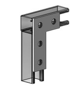 Fig. 9014FF 4-Hole Corner Plate 3-1/2″ x 5-3/8″