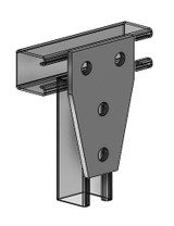 Fig. 9018FF 4-Hole Tee Gusset 3-1/2″ x 5-3/8″