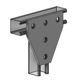 Fig. 9019FF 5-Hole Tee Gusset 5-3/8″ x 5-3/8″