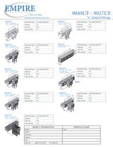 Empire Series 9049UF – 9057UF – “U” Shaped Fittings Submittal